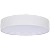 AMARCORDS - Plafoniera tonda a led diametro ∅ 90 cm. Lampada a plafone/sospensione luce calda 3000k per casa ufficio camera salone. 105W NERO