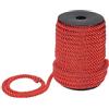 M METERXITY 22 Iarde Di Cordone Ritorto 8mm/0.31 Rosso Decorativo | Morbido Cordone In Poliestere Ritorto A 3 Trecce, Per Sacchetti Regalo/DIY/Decorazione Casa/Tiranti Per Tende