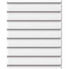 Generico Veneziana Orizzontale con Lamelle Regolabili in Alluminio, 40 50 60 70 80 90 100 110 130 150 215 cm Protezione dalla Luce Solare, Privacy per Ambienti Domestici(Bianco)
