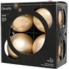 Kaemingk Sfera Vetro D10cm 4pz Mix Pearl Opaco E Lucido