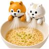 Generic Mini ventilatore di raffreddamento a clip per tazza e ciotola, ricaricabile per cani/gatti, refrigeratore per caffè, refrigeratore portatile per bevande calde, compagno di raffreddamento per bevande