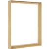 FOLKOR Cornice con giunti d'ombra, cornice per quadri su tela da 30 x 40 cm, cornice in metallo fai da te con profondità 3,8 cm, per ritratti di paesaggio, decorazione del soggiorno