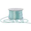 HATIANGE Cordoncino in raso blu chiaro, 2 mm, per la creazione di gioielli, bracciali, collane, filo per perline, macramè, nodi cinesi, 40,7 m