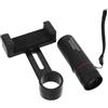 Healvian Monoculare Telescopio 2000x24 HD in Plastica Nero con Smartphone | Ingrandimento Professionale, Visione Notturna Migliorata, Portatile, per Sightseeing e Avventure All'aperto