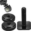 Generico Hot Shoe Mount Double Screw 1/4 Inch, Metal Tripod Shoe Mount Adapter for | Cameras, Camcorders, Photography, Video, Studio, Professional Enthusiasts