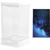 Generico Acquario per Pesci | Kit Completo Acquario da Tavolo con Filtro e Luce Integrati | Decorazione da Scrivania per Studio Ufficio Casa Ambienti Piccoli