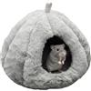 Generico Per Riccio Semi-Chiuso Invernale Caldo In Cotone,Casa Appendibile Criceti Topi Cincillà Piccoli Animali E Piccole Razze