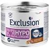 Generico Exclusion Hypoallergenic all breeds per cani adulti di tutte le taglie, gusto CONIGLIO e PATATE, ipoallergenico | 6 scatolette da 200 grammi l'una.