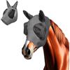 Voarge Horsefly - Maschera traspirante in rete elastica, repellente, repellente per insetti, reusable, grigio
