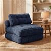 Fabulcozy Divano Letto Pieghevole 4 in 1 - Poltrona, Poltrona Convertibile, Divano Letto 1 Posto, Ideale per Piccolo Spazio, Soggiorno o Camera da Letto