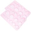 DEARMAMY Strumenti per Quilling e Lavori Artigianali in Carta Fai da Te, Set 2 Pezzi in Plastica Rosa, per Pezzi di Carta Precisi e Portatili, Utensili Leggeri per Hobby Creativi