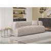 Mondo Sofa Group MondoSofa - Charme Divano Compresso 3 Posti Tessuto Boucle Light Grey