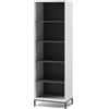 Vicco Libreria Eliza, Bianco, 60 x 180 cm | con 5 scomparti, adatto per riporre libri e oggetti decorativi