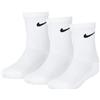 Nike Basic Pack Crew 3Pk Calzini per bambini White 5/7 anni