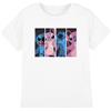 Lilo and Stitch Lilo & Stitch Angel Stitch Boxes Unisex Kids T Shirt, Bianco, 12-13 Anni Bambini e Ragazzi