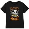 The Nightmare Before Christmas Jack Master of Fright Unisex Kids T Shirt, Nero, 3-4 Anni Bambini e Ragazzi