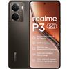 realme P3 Smartphone 5G,8+256GB,Batteria titanica da 5260 mAh,Ricarica rapida 45 W,Chipset Snapdragon 6 Gen 4, Fotocamera AI da 50MP,Display Pro-Esports 120Hz 2000 nits,IP69,Grigio (Senza Adattatore)