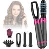 Bwaliffury Spazzola Asciugacapelli Multifunzione,Spazzola ad Aria Calda 1000W, Asciugacapelli Air Styler,3 Temperature,Spazzola Modellante Ad Aria Per Capelli Ricci, Volumizzante, Lisciante, Asciugare
