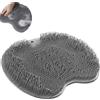 ZHAOYCSH Pulitore per Piedi in Silicone Massaggiatore con Ventose Antiscivolo - Scrubber Esfoliante per Doccia, Spazzola Piede per Rimuovere Pelle Morta, Tappetino Massaggiante per Schiena e Piedi