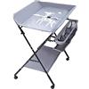 CCAUUB Fasciatoio pieghevole portatile da 15 kg per bambini, fasciatoio pieghevole, pannolini o vestiti per bambini, fasciatoio (con ruote)