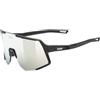 Uvex sequenze CV Occhiali sportivi per adulti - black matt/serious silver