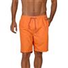 riverso RIVDavid - Costume da bagno da uomo, con coulisse, 100% poliestere, nero, blu, rosso, verde, arancione, S, M, L, XL, XXL, 3XL, 4XL, 5XL