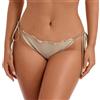 RELLECIGA Costume Donna Slip Bikini Laccetti Taglio Brasiliano Bottom