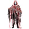 SJTJSPX Mantello di Halloween con cappuccio, da uomo e donna, costume da diavolo, fantasmi, vampiro, Ghul, morte, zombie, cosplay, feste, carnevale, travestimenti per adulti