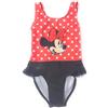 Requeteguay Urban RU Costume da Bagno da Spiaggia o Piscina | Costume da Bagno per Bambine con Volant e Pois, Rosso, 6 Anni