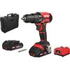 SKIL Foratrice e avvitatrice (trapano) SKIL 3008 DD1E3008HB, 20V, 2X2.0AH, 50NM