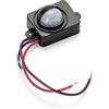 ORION LIGHTSTYLE Rilevatore di movimento da incasso 100 W, LED 50 W, sensore di movimento 230 V, sensore di luce esterno, 3 fili, 46 x 36 mm, nero