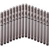 Lzznom Staffe per mensole galleggianti, confezione da 16 pezzi, resistenti, invisibili, con viti, hardware fai da te, supporti ciechi, 108,9 kg, Ø 10 x 100 mm (confezione da 16)