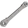 3S SuperSamaStore Chiave a Cricchetto per Compressori, Chiave Professionale per Manutenzione Valvole d'Impianti di Climatizzazione e Refrigerazione, 4 Misure: 1/4-3/8 e 3/16-5/16
