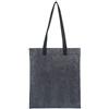 L'AURA Shopping small in glitter grigio piombo. 100% Hand Made. Borsa da donna da portare a spalla/mano/tracolla. Ideale per lo shopping, borsa mare borsa per lo sport. Borsa da giorno o da sera.
