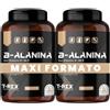 T-Rex Integratori Beta Alanina 240 compresse da 1000mg | Integratore alimentare a base di B-Alanina con Vitamina B1, B6 ed E. Potente post workout per recupero muscolare T-Rex Integratori