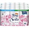 Foxy Seta | Carta igienica neutra sulla pelle | 2 veli elevato spessore | Carta certificata FSC | Confezione riciclabile
