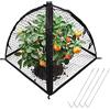 RETOONGKING Protezione per Piante a Forma di Fragola, 55,9 x 55,9 x 55,9 cm, Tenda di Protezione per Piante per Gabbie per Piante per Tenere Fuori Gli Animali, Copertura per Piante in Rete per Proteggere Le