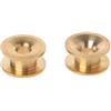 JENOR Set di 2 manicotti in ottone per testina decespugliatore, manica per testa decespugliatore, utensile da giardino, supporto universale per filo decespugliatore