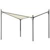 Salone Negozio Online GAZEBO VELA PARASOLE ACCIAIO ALICANTE 3,5X3,5MT TELO IMPERMEABILE