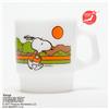 Fire King RARO Mug Impilabile SNOOPY Fire King Peanuts Latte Bianco 2017 Da GIAPPONE