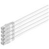 S-CONN maximum connectivity Cavo patch Cat 6 S/FTP PIMF HF VE5 bianco 1,0 m
