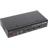 InLine DX050 Estensore KVM DVI USB su cavo TP con audio - Estensore KVM/audio/USB - fino a 50 m (61640)