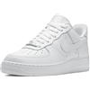 Nike Wmns Air Force 1 '07, Scarpe da Basket Donna, White Metalic Logo, 41 EU
