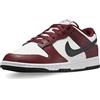 Nike Fz4616 Nike Dunk Low Uomo, Dark Team Red/Black-Summit White Eu 39