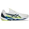 ASICS 1041A438-102 Solution Speed FF 3 Uomo, White/MAKO Blue EU 39