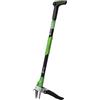 VOUNOT® Estrattore Manuale Erbacce con Artigli Acciaio Inox e Pedale, Estirpatore in Piedi Diserbante Erbacce Sarchiatore Attrezzi da Giardino, Strumento Diserbatrice Manuale Prato Manico Lungo 100cm