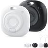 PcEoTllar Smart Tracker Localizzatore Bluetooth, Compatibile con Apple Find My (solo iOS), per Chiavi, Valigie, Bagagli, Portafogli, Borse, Biciclette (2 Confezione)