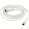 FUUGlan Cavo di prolunga nero con connettori maschio DIN a 8 pin, cavo di prolunga 8 pin, per dispositivi musicali, connessione connettori DIN