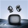 Langsdom Auricolari sportivi senza fili clip orecchio aperto, Bluetooth 6.0, riduzione del rumore ENC, impermeabile IPX-5, 32 ore di autonomia, ricarica rapida USB-C - nero