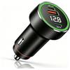 Tonsiny Caricabatterie auto 120W/90W/67W per Xiaomi Redmi POCO phone, tablet e PC